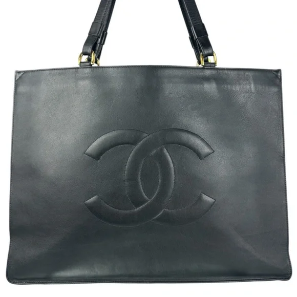 Chanel CC Lambskin Jumbo Tote - Picture 1 of 10